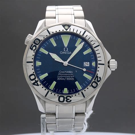 omega seamaster electric blue